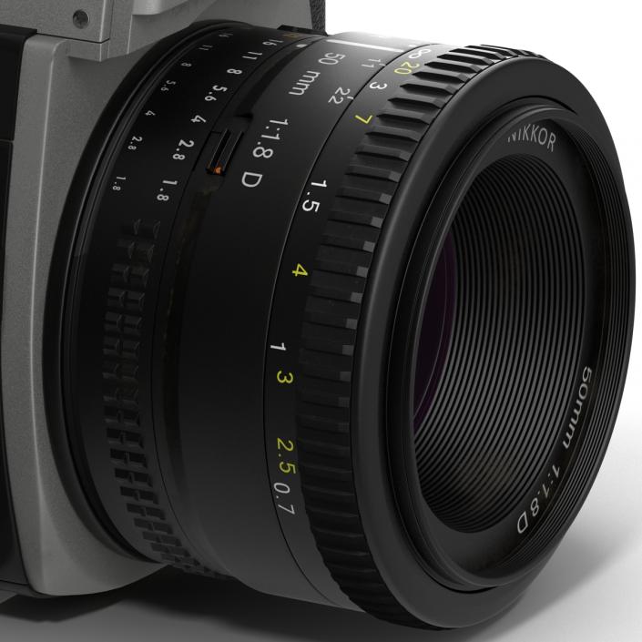 35 mm Film Camera Nikon FM2 3D